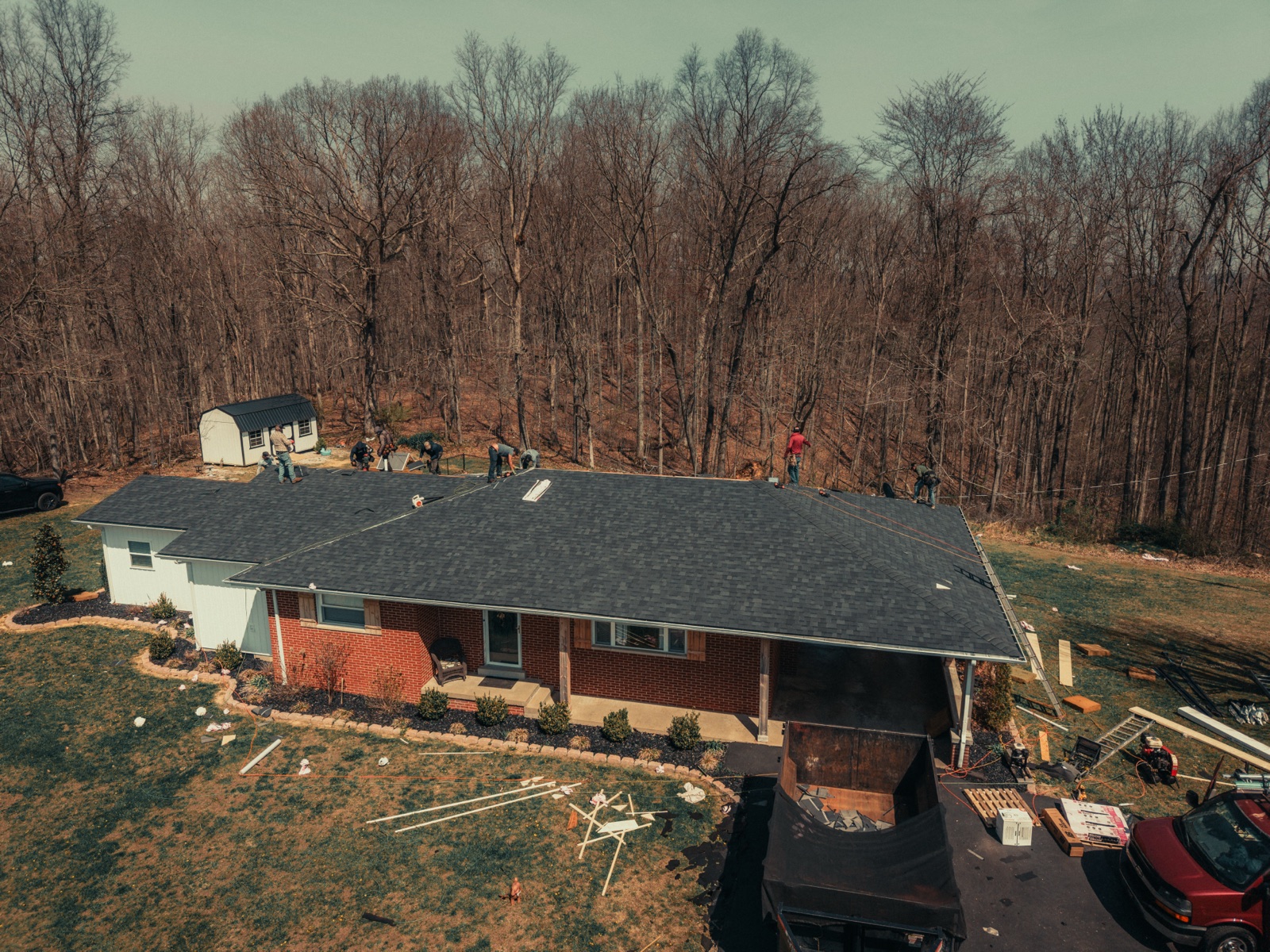 Roof replacement completed in London, Kentucky