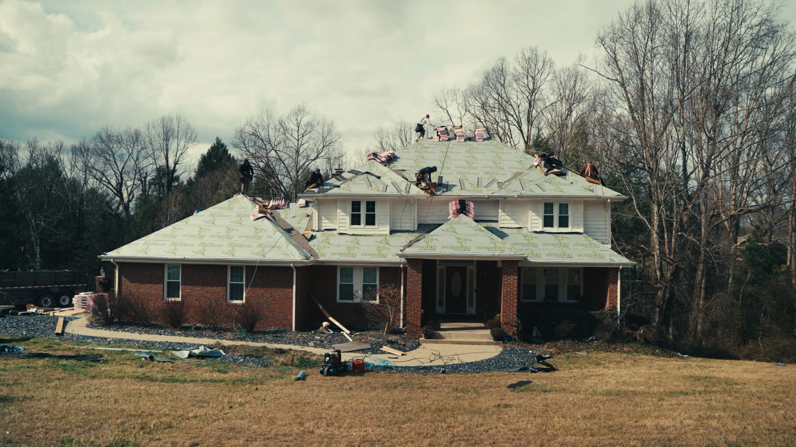 Architectural asphalt roof replacement