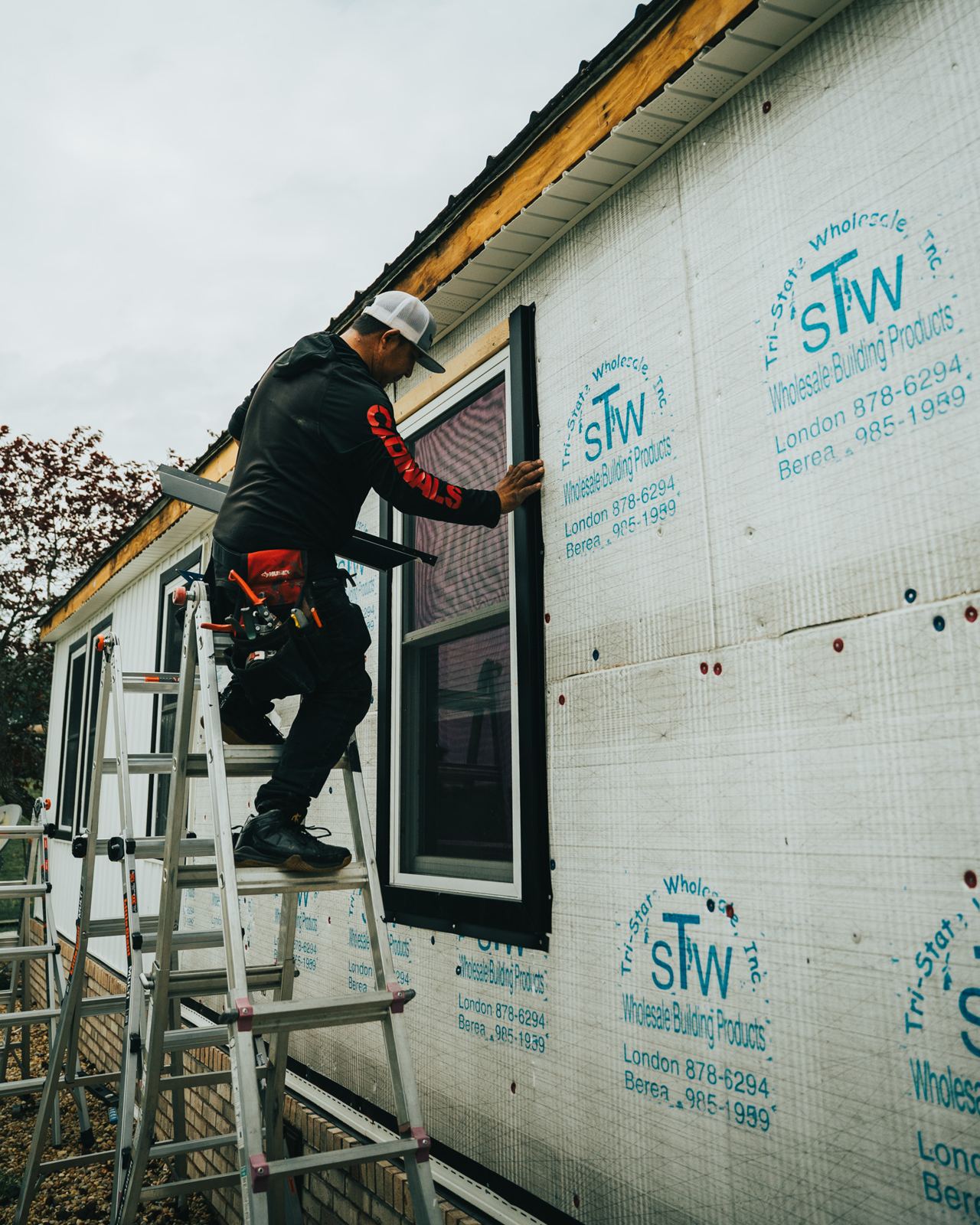 Replacement window install